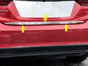 QAA - RD19810 Stainless Steel Rear Deck Accent 1Pc 2019-2024 Kia Forte QAA - Image 2