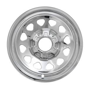 HUB59170 Chrome Plated ABS plastic Wheel Cover Hub Cap 4Pc 2019-2023 Chevrolet Silverado QAA