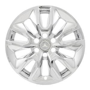 HUB59174 Chrome Plated ABS plastic Wheel Cover Hub Cap 4Pc 2019-2023 Chevrolet Silverado QAA