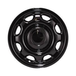 HUB61308B Black Gloss Plated ABS Plastic Wheel Cover Hub Cap 4Pc 2021-2024 Ford F-150 QAA