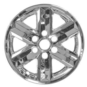 HUB61309 Chrome Plated ABS Plastic Wheel Cover Hub Cap 4Pc 2021-2024 Ford F-150 QAA