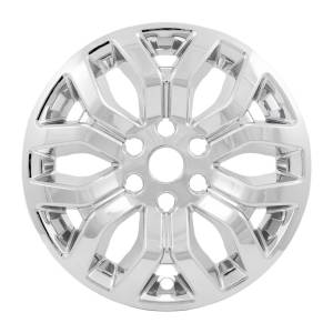 QAA - HUB61310 Chrome Plated ABS Plastic Wheel Cover Hub Cap 4Pc 2021-2025 Ford F-150 QAA - Image 1