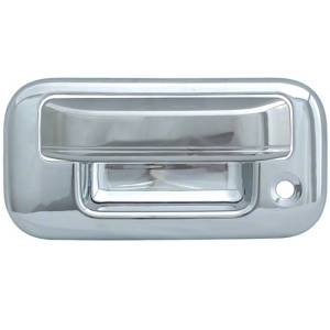 QAA - DH44307 Chrome Plated ABS plastic Tailgate Handle Cover 2Pc 2004-2014 Ford F-150, 2008-2015 Ford F-250 Super Duty, 2008-2015 Ford F-350 Super Duty QAA - Image 2
