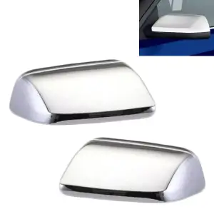 QAA - MC49340 Chrome Plated ABS plastic Top Half Mirror Cover 2Pc 2009-2016 Ford Flex QAA - Image 4