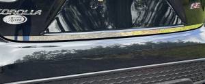 RD70112 Stainless Steel Rear Deck Accent 1Pc 4-door, Sedan 2020-2025 Toyota Corolla QAA