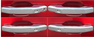 DH59172 Chrome Plated ABS plastic Door Handle Cover 8Pc 2019-2025 Chevrolet Silverado, 2021-2025 Chevrolet Suburban, 2021-2025 Chevrolet Tahoe, 2020-2025 GMC Sierra, 2021-2025 GMC Yukon, 2021-2025 GMC Yukon XL QAA