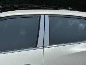 PP16540 Stainless Steel Pillar Trim 4Pc 2016-2023 Nissan Maxima QAA