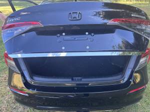 RD72214 Stainless Steel Rear Deck Accent 1Pc Fits 2022-2025 Honda Civic QAA