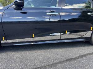 QAA - TH72214 Stainless Steel Rocker Panel Trim 8Pc Fits 2022-2025 Honda Civic QAA - Image 2