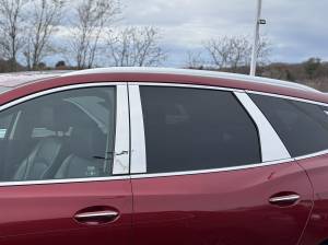 PP58531 Stainless Steel Pillar Trim 6Pc 2018-2024 Buick Enclave QAA