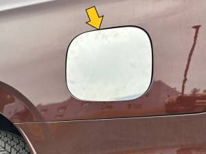 GC61255 Stainless Steel Gas Cap Door Trim 1Pc 2021-2026 Cadillac Escalade QAA