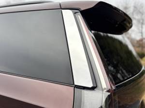 QAA - RW61255 Stainless Steel Rear Window Trim 2Pc 2021-2026 Cadillac Escalade QAA - Image 2