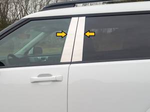 QAA - PP74335 Stainless Steel Pillar Trim 4Pc 2024-2026 Hyundai Santa Fe QAA - Image 2