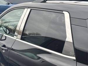 PP72528 Stainless Steel Pillar Trim 6Pc 2022-2025 Nissan Pathfinder QAA