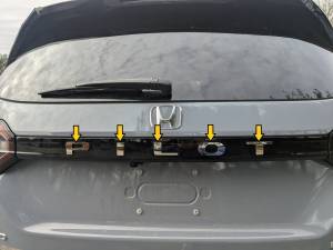 QAA - SGR73260 Stainless Steel Graphic/Logo/emblem 5Pc 2023-2026 Honda Pilot QAA - Image 2