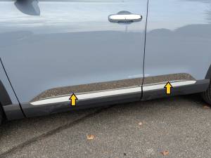 QAA - TH73260 Stainless Steel Rocker Panel Trim 4Pc 2023-2026 Honda Pilot QAA - Image 2