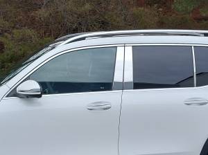 PP70986 Stainless Steel Pillar Trim 6Pc 2020-2026 Mercedes-Benz GLB QAA