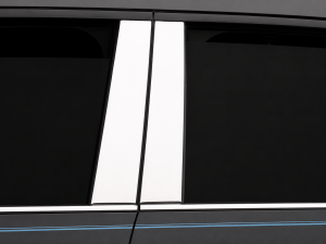 PP60333 Stainless Steel Pillar Trim 4Pc 2020-2026 Ford Explorer QAA