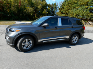 QAA - PP60333 Stainless Steel Pillar Trim 4Pc 2020-2026 Ford Explorer QAA - Image 2