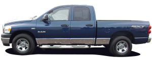 QAA - PP54920 Stainless Steel Pillar Trim 2Pc 1994-2001 Dodge Ram 2Door QAA - Image 3