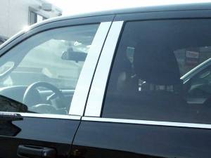 PP54920 Stainless Steel Pillar Trim 2Pc 1994-2001 Dodge Ram 2Door QAA