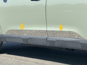 QAA - TH76220 Stainless Steel Rocker Panel Trim 4Pc 2026 Honda Passport QAA - Image 2