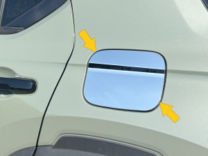 QAA - GC76220 Stainless Steel Gas Cap Door Trim 1Pc 2026 Honda Passport QAA - Image 2