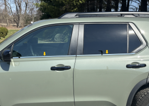 QAA - WS76220 Stainless Steel Window Sill Accent 4Pc 2026 Honda Passport QAA - Image 2
