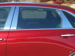 PP56231 Stainless Steel Pillar Trim 6Pc 2016-2020 Cadillac CT6 QAA