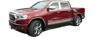 QAA - WQ65935 Stainless Steel Wheel Well Accent 4Pc 2025-2026 Ram 1500 QAA - Image 2
