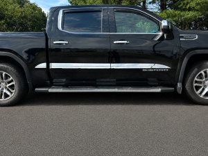 QAA - AT59170 Stainless Steel Side Accent Trim 8Pc 2019-2026 Chevrolet Silverado, 2019-2026 GMC Sierra QAA - Image 2