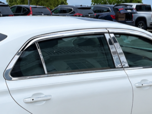 PP17349 Stainless Steel Pillar Trim 6Pc 2017-2022 Genesis G90 QAA