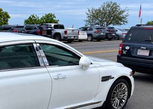 PP17348 Stainless Steel Pillar Trim 4Pc 2017-2022 Genesis G90 QAA