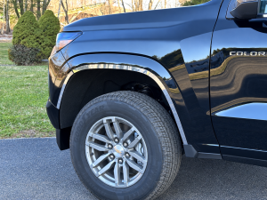 WQ63150 Stainless Steel Wheel Well Accent 6Pc 2023-2026 Chevrolet Colorado QAA